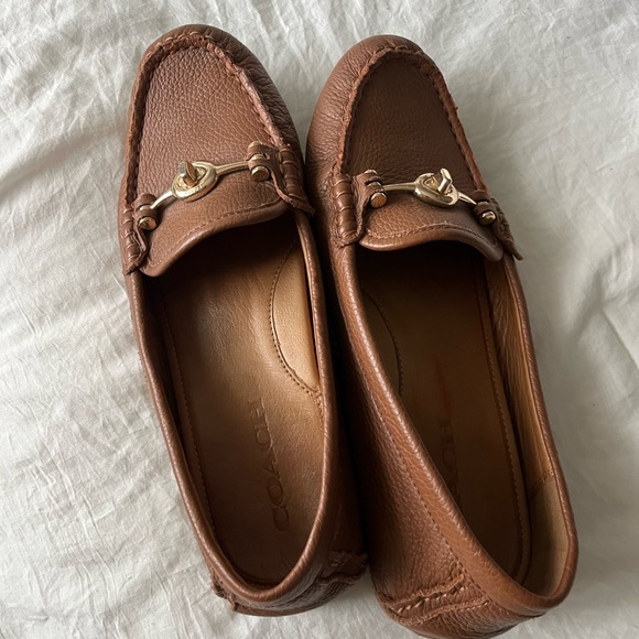 Coach Tan Loafers - Picture 2 of 4